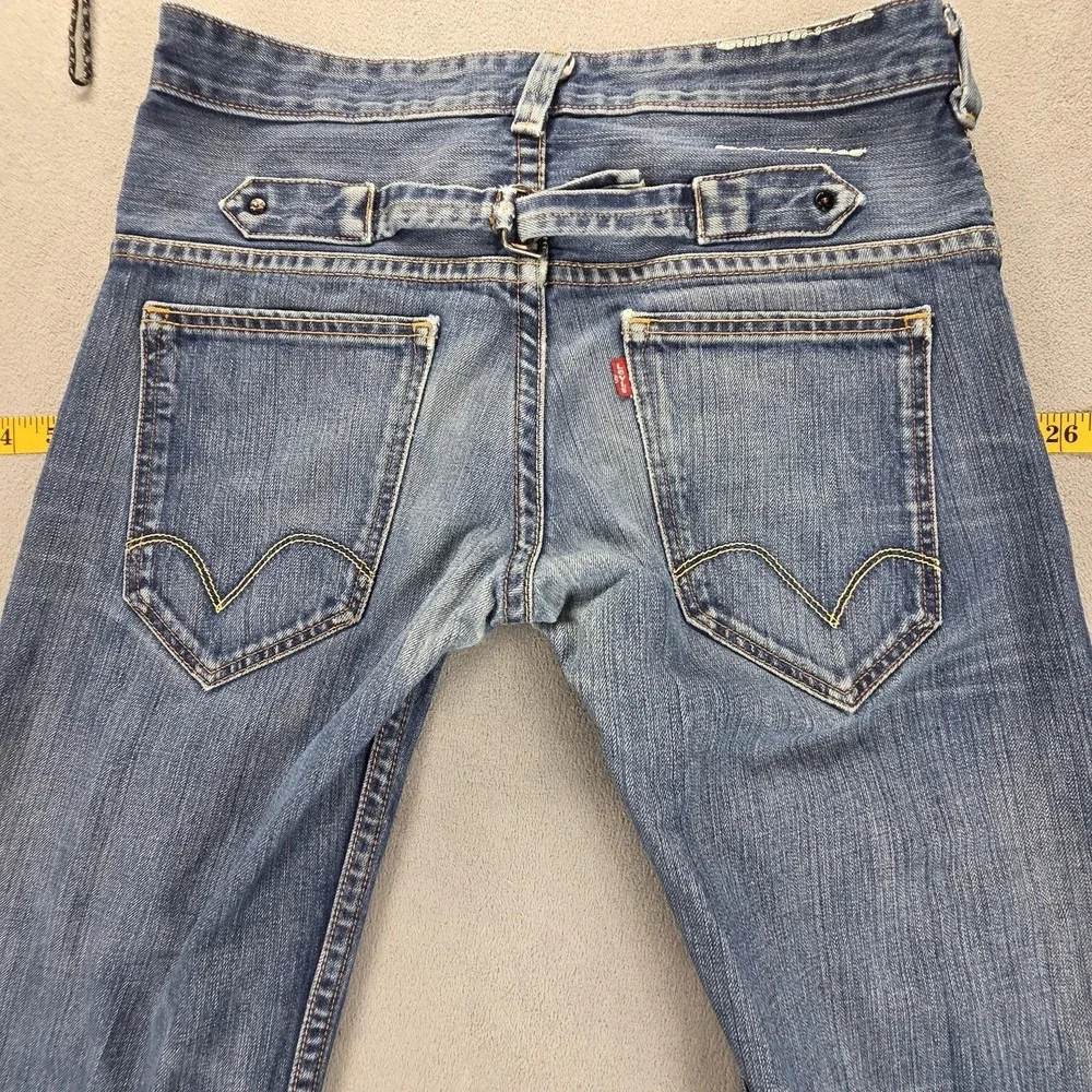 Vintage Levis Engineered Jeans‎ Mens 30x32 Blue Buckle Back Honeycomb Zip Fly